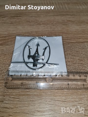 Maserati Мазерати Лого Тризъбец Емблема, снимка 2 - Аксесоари и консумативи - 34178164