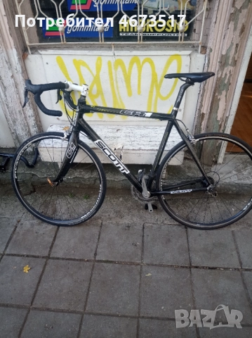 Шосеен карбонов велосипед Scott cr1 team carbon campagnollo record 10s , снимка 8 - Велосипеди - 52718285