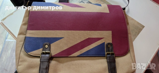 london cross body backpack tan-нова чанта 40/30