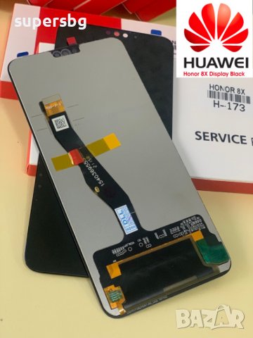 Нов 100 % Оригинален LCD Дисплей за Huawei Honor 8X JSN-L21 Lcd Display / Screen + Touch Service Pac, снимка 3 - Резервни части за телефони - 38395443