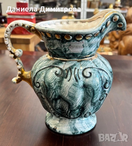 Керамична кана, Н. В. Belgium, снимка 2 - Антикварни и старинни предмети - 54288453