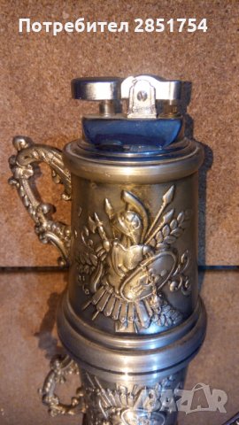 Старинна бензинова запалка, снимка 3 - Антикварни и старинни предмети - 31473645