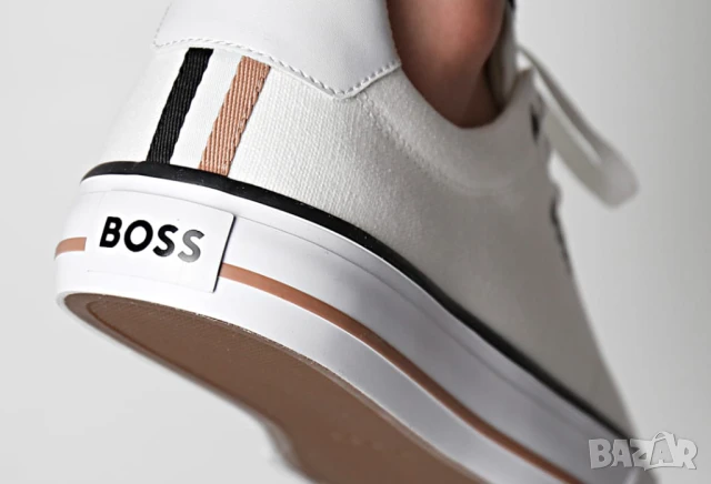 HUGO BOSS Aiden  платнени маратонки /кецове номер 44, снимка 2 - Кецове - 50785620