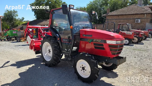 Японски трактор Yanmar AF270 с кабина, 4х4, 27 кс, АграБГ Джолев, снимка 6 - Селскостопанска техника - 55989653