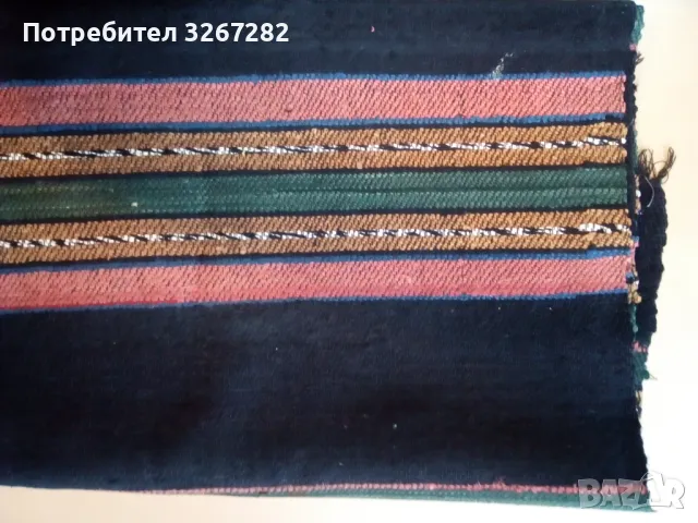 Черга,Българска,,Кюстендилско,Ръчно Тъкана, снимка 13 - Килими - 47954939