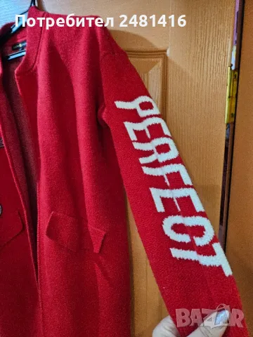 дамска жилетка тип палто , снимка 3 - Жилетки - 48729312