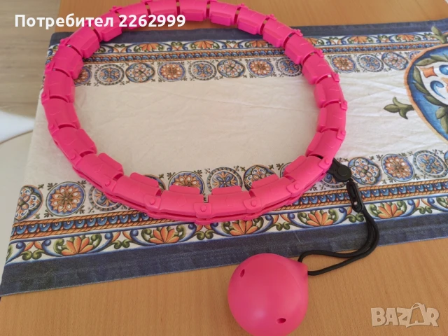 Обръч, снимка 2 - Фитнес уреди - 51009023