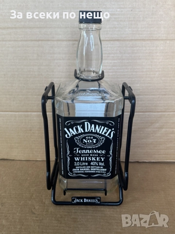 Люлка, празна бутилка от уиски Jack Daniels 3L
