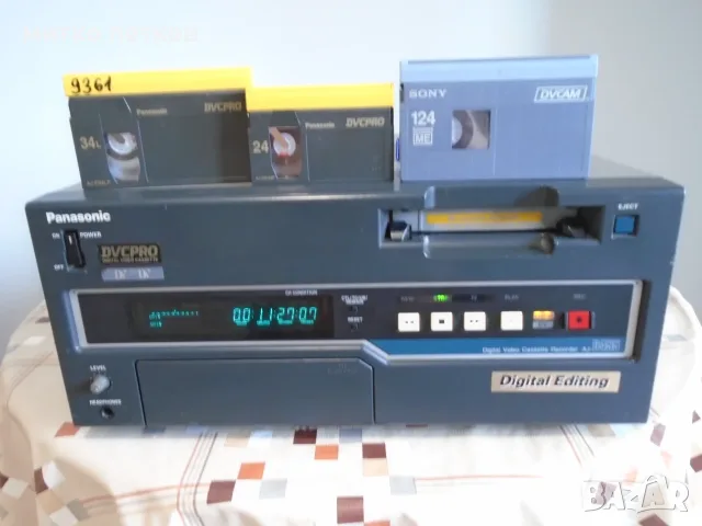DVCPRO Panasonic aj-d455, снимка 9 - Плейъри, домашно кино, прожектори - 56080865