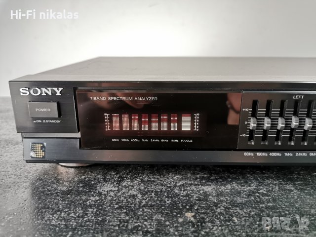 EQ Еквалайзер 7 бандов SONY SEQ-310, снимка 3 - Ресийвъри, усилватели, смесителни пултове - 42534314