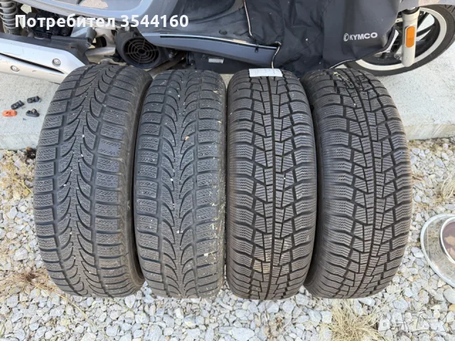 железни джанти 16 със зимни гуми 205/55/16 за hyundai i30