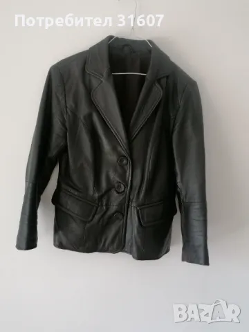 Кожено сако, снимка 2 - Сака - 47470807