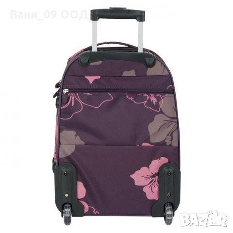 Голям куфар на цветя, снимка 3 - Куфари - 31132000