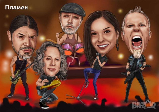 Карикатури и шаржове, снимка 2 - Картини - 30478709