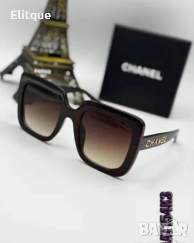 слънчеви очила chanel с калъф, снимка 15 - Слънчеви и диоптрични очила - 54323365