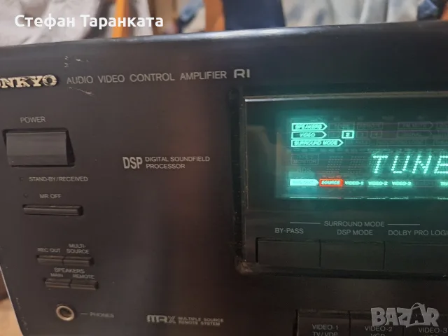 усилвател със радио тунер ONKYO A- SV620, снимка 3 - Ресийвъри, усилватели, смесителни пултове - 55840008