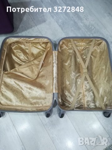 Куфар 70/45/25см-твърд с  4 колелца, снимка 14 - Куфари - 35500935