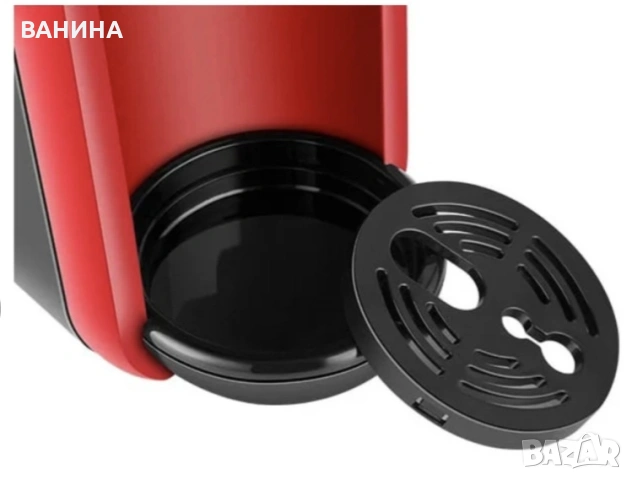 Еспресо машина за мляно кафе и капсули 8в1 Oliver Voltz OV51171B5, 1450W, 19 bar, Черен/червен

, снимка 8 - Кафемашини - 54080978