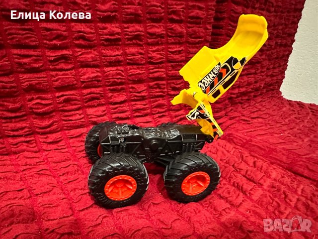 Mattel Hot Wheels Monster Trucks - Crash кола джип, снимка 3 - Коли, камиони, мотори, писти - 44280226