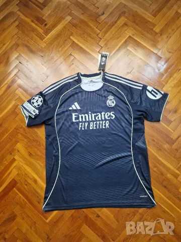 Страхотна мъжка футболна тениска ADIDAS REAL MADRID 25/ 26 , нова с етикет, размер XL, снимка 2 - Тениски - 55991291