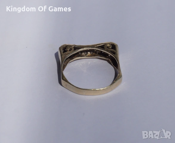 Златен Пръстен 2.4гр 14к, снимка 6 - Пръстени - 54313238