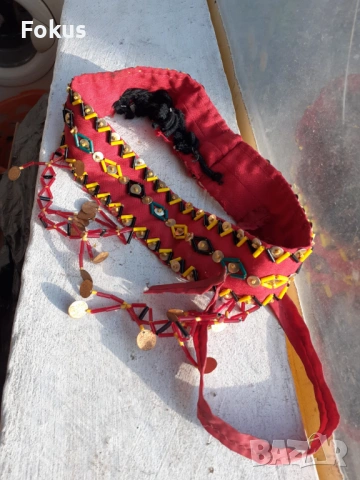 Стар накит за глава носия, снимка 2 - Антикварни и старинни предмети - 53333356