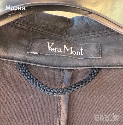 Елегантен, кадифен, черен смокинг 46, Нов, снимка 4 - Сака - 48201944