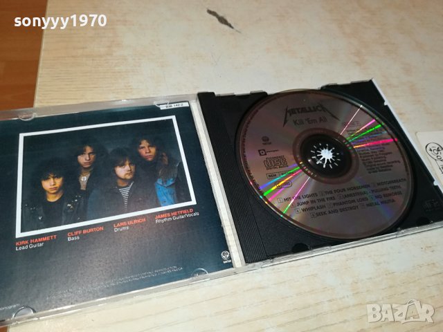 METALLICA CD 3010231729, снимка 11 - CD дискове - 42781722