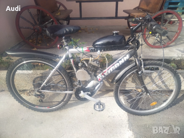 Вело мотор / бензиново колело 80cc Двутактов  бензинов мотор Дружба. Взема се от място. 