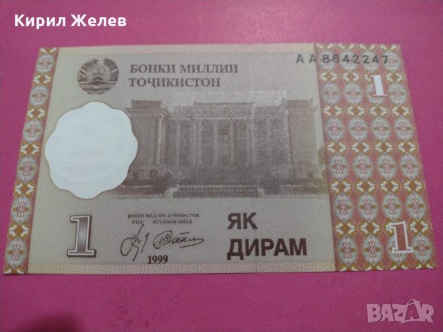 Банкнота Таджикистан-15628, снимка 4 - Нумизматика и бонистика - 30569258
