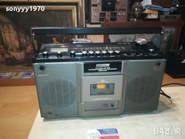 SUPERSCOPE//MARANTZ-ВНОС SWISS 0411230922, снимка 5 - Радиокасетофони, транзистори - 42847016