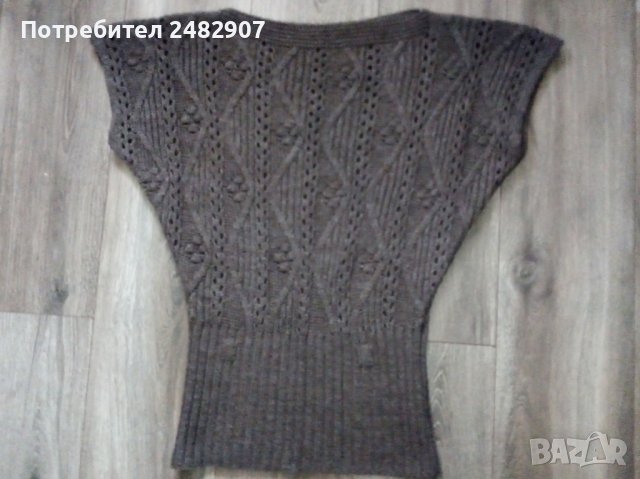 Дамски блузон - плетиво, снимка 3 - Други - 44242310