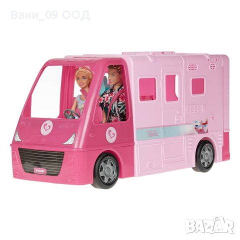 Барби и Кен с кемпер и колело , снимка 3 - Кукли - 42841994