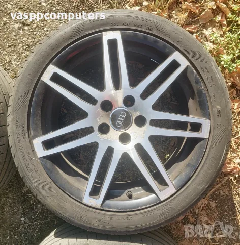 4 бр. джанти с гуми WV Skoda AUDI R18 5X112 8J ET42 66.6, снимка 5 - Гуми и джанти - 56090956