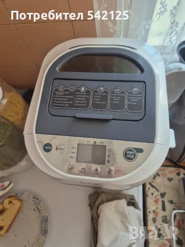 Хлебопекарна ТEFAL, снимка 4 - Хлебопекарни - 49961658