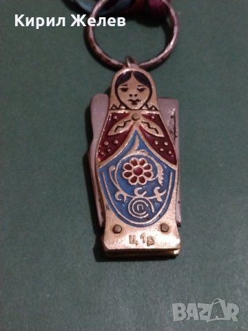Красив ключодържател сувенир метална матрьошка цветен емайл - 5165, снимка 3 - Други - 31205770