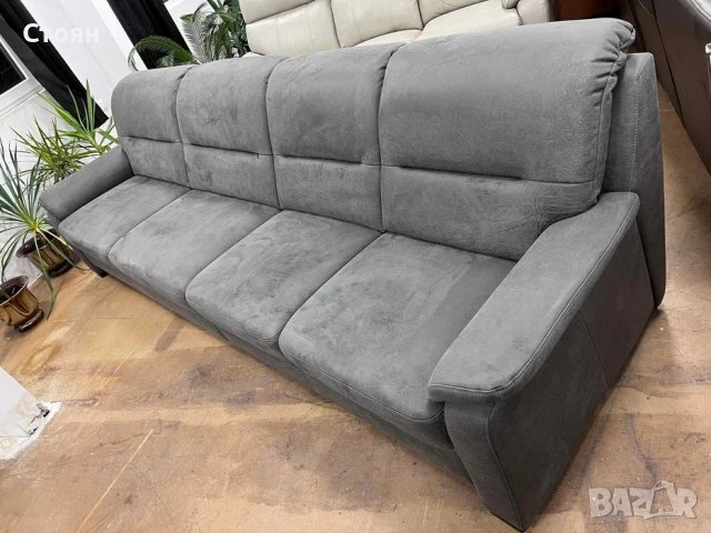 ПРОМОЦИЯ!!!Сив диван от плат четворка  "PP-HS10002", снимка 2 - Дивани и мека мебел - 39971755