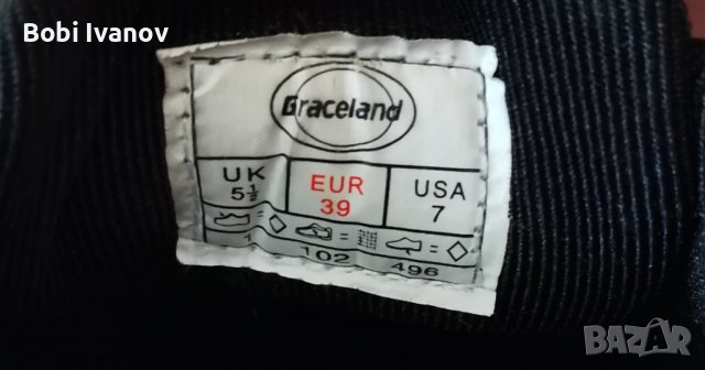 Graceland дамски спортни обувки грейсланд размер 39 , снимка 9 - Дамски ежедневни обувки - 37037108