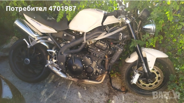 Triumph speed triple 1050 на части 