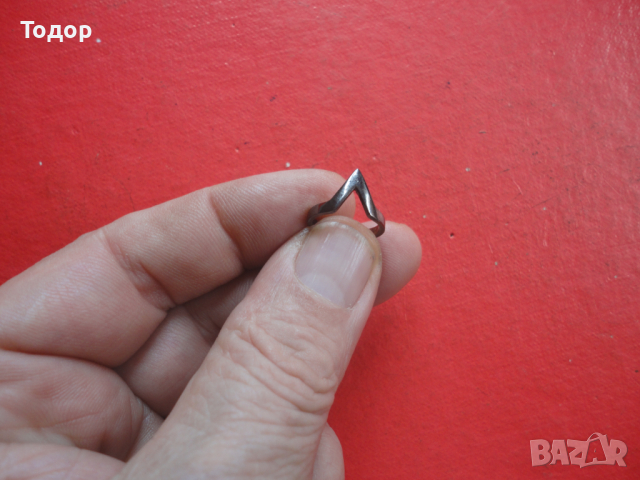 Сребърен пръстен 9, снимка 3 - Пръстени - 44600130