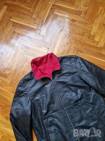 Страхотно мъжко кожено, яке размер М , снимка 3 - Якета - 54255055