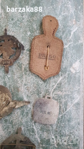 Стари значки и други 9 броя, снимка 9 - Колекции - 53375833