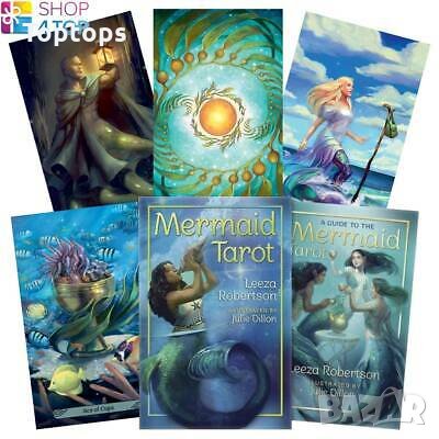78 таро карти: Mermaid Tarot & Chrysalis Tarot & Ethereal Visions Tarot, снимка 4 - Карти за игра - 33780267