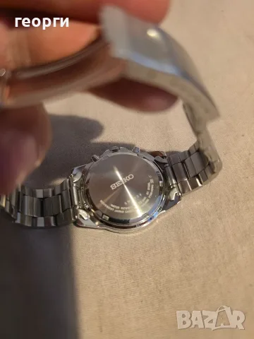 часовник SEIKO хронограф кварц нов, снимка 4 - Мъжки - 55890539