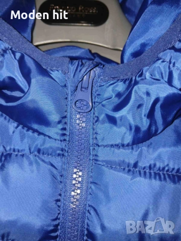 Есенно яке с качулка за момче размер 158 см. /синьо/, снимка 4 - Детски якета и елеци - 51990695