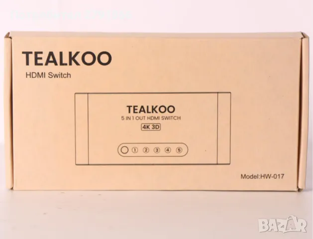 Алуминиев HDMI превключвател 5 входа 1 изход с дистанционно управление, поддържа 4K 3D 1080p UHD HDR, снимка 8 - Плейъри, домашно кино, прожектори - 50259486