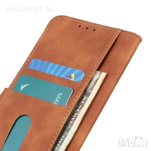 Motorola Moto G53 5G KHAZNEH Retro Style Wallet Кожен Калъф и Протектор, снимка 9 - Калъфи, кейсове - 49003901