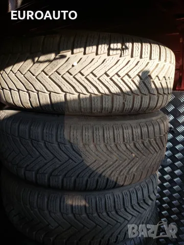 Зимни гуми Michelin Alpin 6 195/60/16, със стоманени джанти VW 5x112, снимка 3 - Гуми и джанти - 48667644