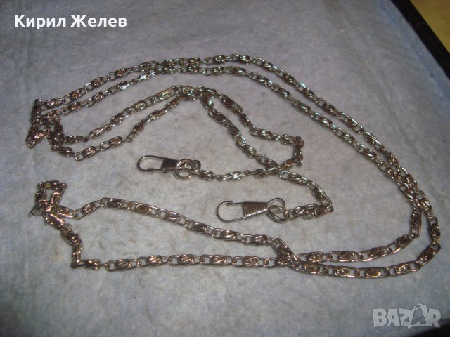 ЗДРАВА ДЪЛГА СТОМАНЕНА ВЕРИЖКА СИНДЖИРЧЕ КЮСТЕК РЕТРО ПЛЕТКА 56171