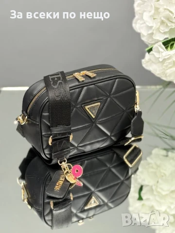 Guess Дамска Чанта С Дълга Дръжка За През Рамо Гес - Налични Различни Цветове Код E564, снимка 12 - Чанти - 50824756